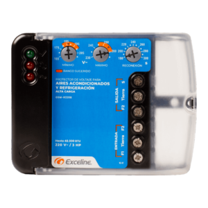 Protector de Voltaje para Aires Acondicionados de Bornera 220V Exceline