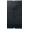 Nevera Side by Side de Vidrio Negra de 520 Litros TCL