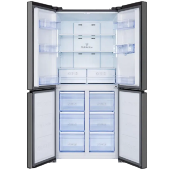 00024957-2 Nevera de 4 Puertas con Dispensador de Agua de 16" de Acero TCL