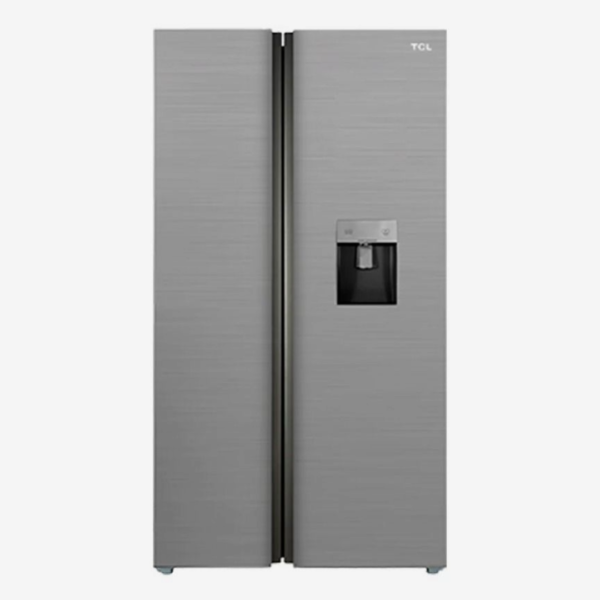 00025454-1 Nevera Side by Side de Acero con Dispensador de Agua de 520 Litros TCL