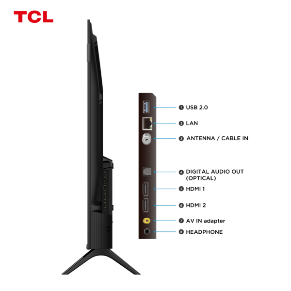 Televisor GOOGLE TV QLED 32" Serie S51K TCL