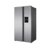 00026672-2 Nevera Side by Side Gris Cristal con Dispensador de Agua de 595 Litros TCL