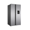 00026672-3 Nevera Side by Side Gris Cristal con Dispensador de Agua de 595 Litros TCL