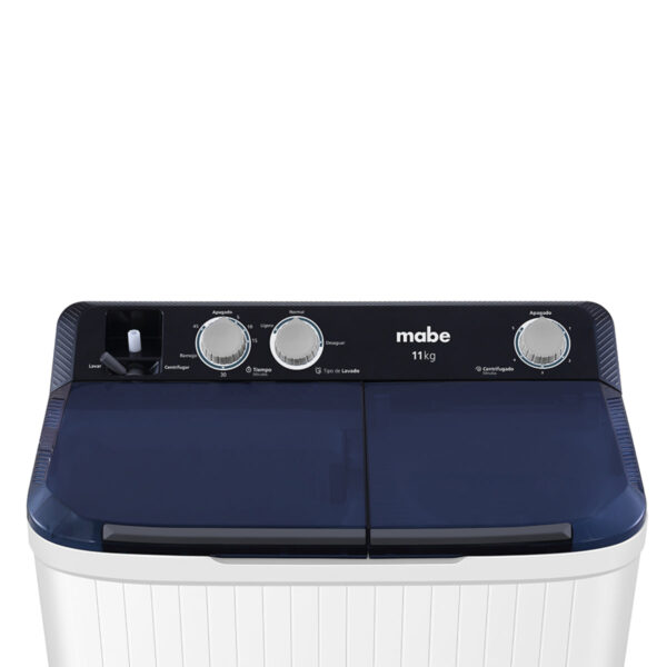 1200Wx1200H-E-Mabe-Lavadora-11Kg-Blanco-LMDX1123HBAB0-Cenital Lavadora Semiautomática 11KG Mabe