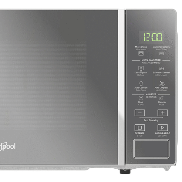 Horno Microondas Diseño Frontal de Espejo 20L Whirlpool