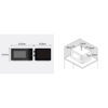 29154-9-1 Horno Microondas Negro de 20L LG