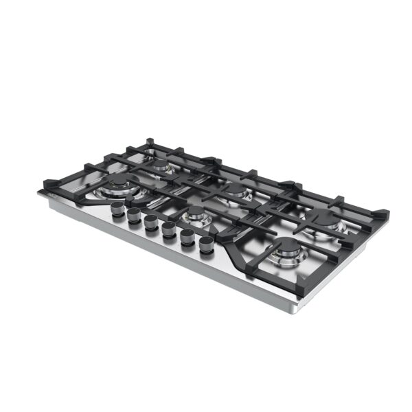 AF_Milan_91_4 Tope de Cocina a Gas de Acero 91 cm Milan 91 Drija