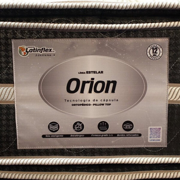 B0D3AD18-AB0C-4971-A89B-5547F6670F9C Colchón Ortopédico Doble Pillow Orion LATINFLEX