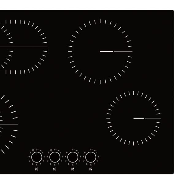 Bari_76_3 Tope de Cocina Eléctrico de Vitrocerámica 30" 220V Bari 76 Elect Drija