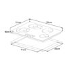 Bari_76_4_AF Tope de Cocina Eléctrico de Vitrocerámica 30" 220V Bari 76 Elect Drija