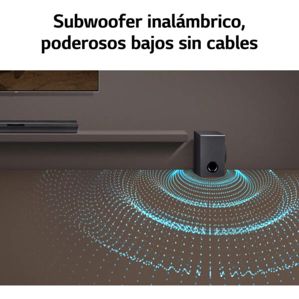 Soundbar 2.1 con Subwoofer Inalambrico 160W LG