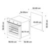 Horno Electrico de 60 cm Elektro Lite 60 220V Vetrux