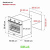 Horno Electrico 24" Europa 60 Elect Drija