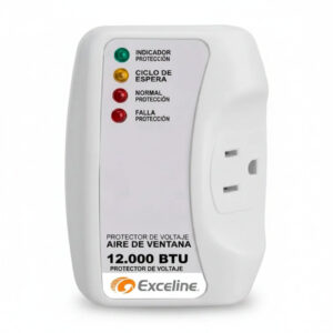 Exceline-Protector-de-Voltaje-para-Aire-de-Ventana-12000BTUh-GSM-AV12-120V-1 Protector de Voltaje para Aires de Ventana hasta 12000 BTU 110V Exceline