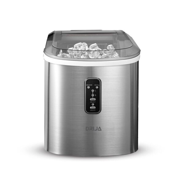 FH18_Inox_3 Fabricador de Hielo de Acero 18KG/24HRS FH18INOX Drija