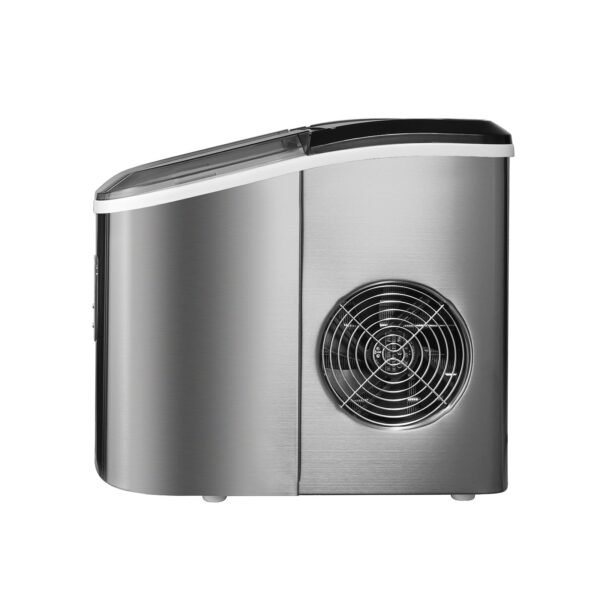 FH18_Inox_4 Fabricador de Hielo de Acero 18KG/24HRS FH18INOX Drija