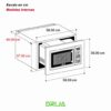 Florencia-25L-Drija-3-1 Horno Microondas Florencia 25L Black Drija