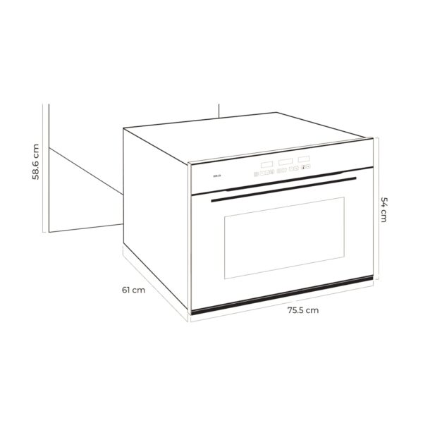 Horno_Pacific_76_Air-A_DRIJA_2 Horno Eléctrico 76 cm Pacific Air-A 76 Drija