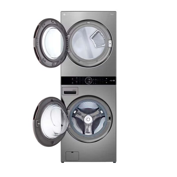 LG-Torre-de-Lavado-WashTower-WK22VS6PE-22Kg22Kg-Carga-Frontal-Inverter-AI-DD-ThinQ-Plata-2_1 Centro de Lavado de Acero Silver Wash Tower de 22KG LG