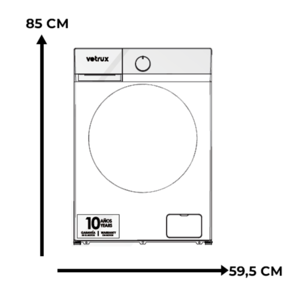 Lavaseca de 12Kg 220V Cyclone Vetrux