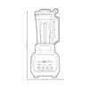 Miscelatore_7 Licuadora de 1500W 2 Litros 3 Velocidades Miscelatore Drija