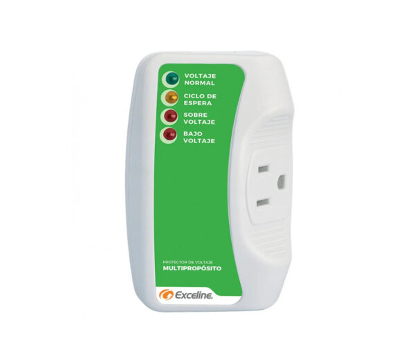 PROTECTORELECTRONICOMULTIPROPOSITO120VAC Protector de Voltaje para Equipos Electrónicos 110V Exceline