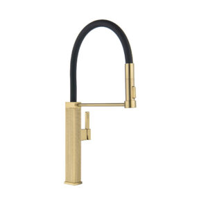 Grifería Negra Pisa Gold Drija