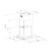 Prisma_Touch_60_Black_3_AF Campana Decorativa de Pared Prisma Touch 60 Drija