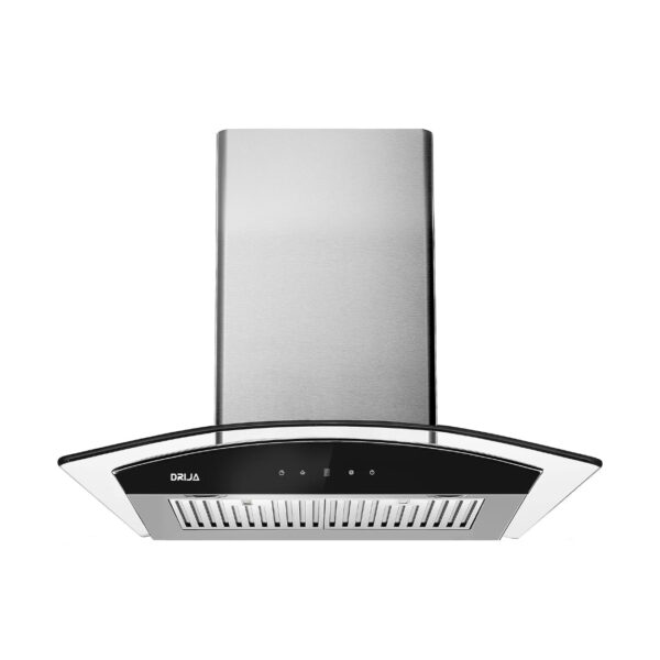 Prisma_Touch_76_Black_1 Campana Decorativa de Pared Prisma Touch 76 Drija