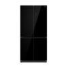 Refrigeraadora_GLASS-B_18CD4P_DRIJA_1 Nevera Side by Side de Espejo Negro 522 Litros 18.4" GLASSB18FD4P Drija