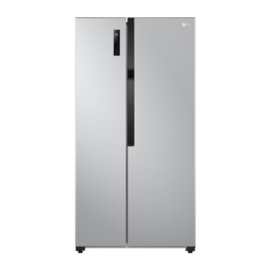 Refrigeradora-Side-By-Side-LG-508-Litros-GS51BPP Nevera Side by Side de Acero de 508 Litros LG