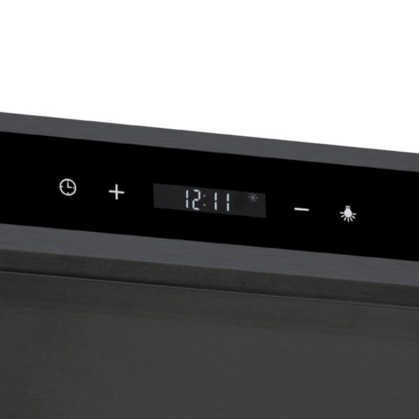 Campana Negra de 24" Slim Touch 60 Black Drija