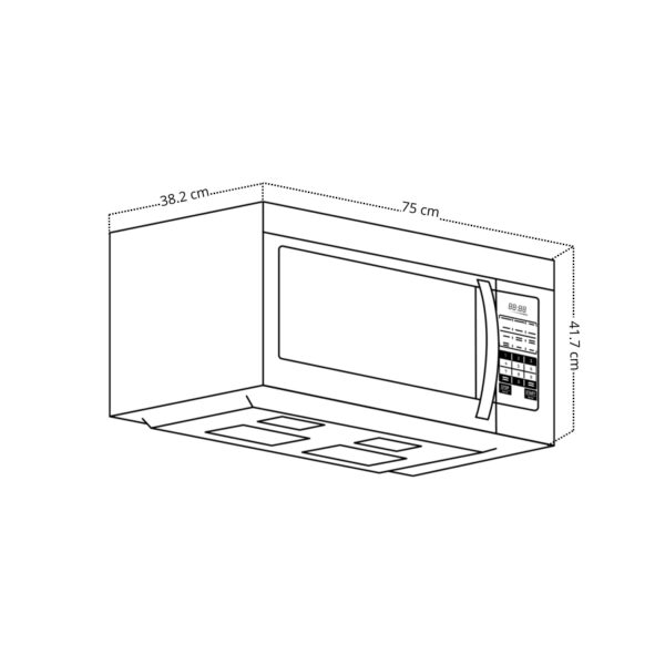 Varena_42L_2 Horno Microondas Empotrable 75 cm Varenna42L-1 Drija
