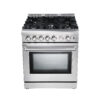 Venecia_76_1 Cocina a Gas de Acero Aspecto Industrial 36" Venecia 90 Drija