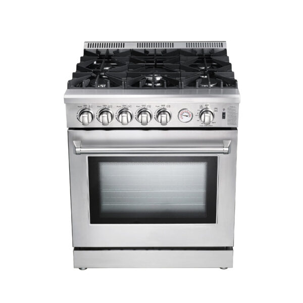 Venecia_76_1 Cocina a Gas de Acero Aspecto Industrial 36" Venecia 90 Drija