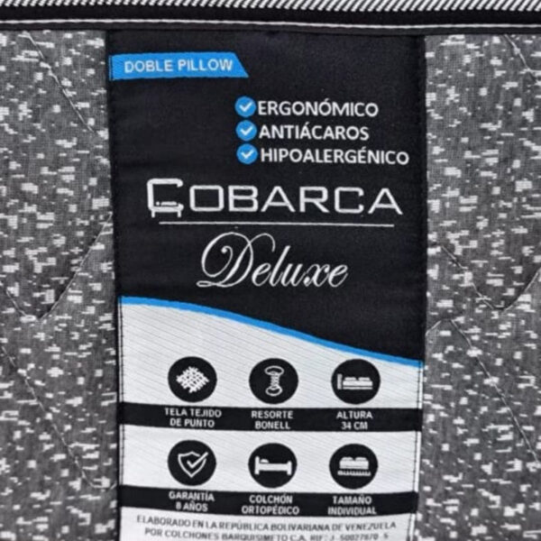 Colchón Ortopédico Doble Pillow Deluxe COBARCA
