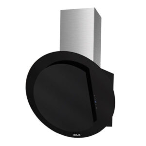 eclipse Campana de Pared Decorativa de Vidrio Negro Eclipse Drija