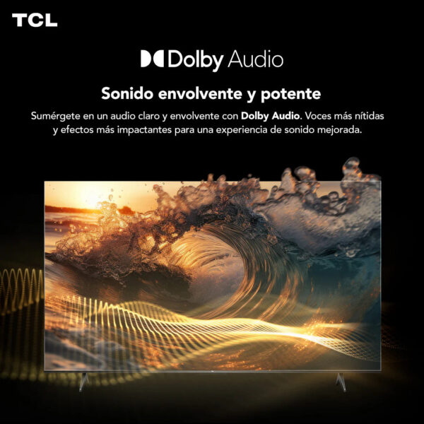 Televisor GOOGLE TV QLED 4K UHD 55" Serie 55T6C TCL